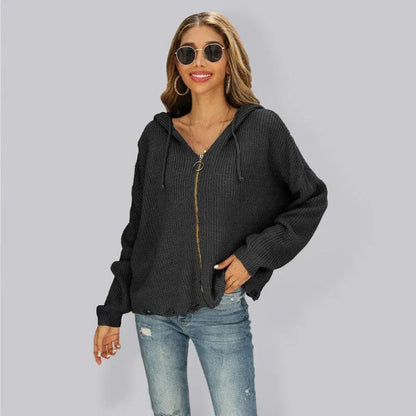 Damen Strickjacke Pullover Modern Glamour