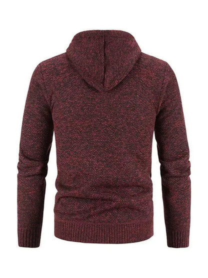 Herren Strickjacke Pullover Zipper Modern Slim - BerlinGlamour