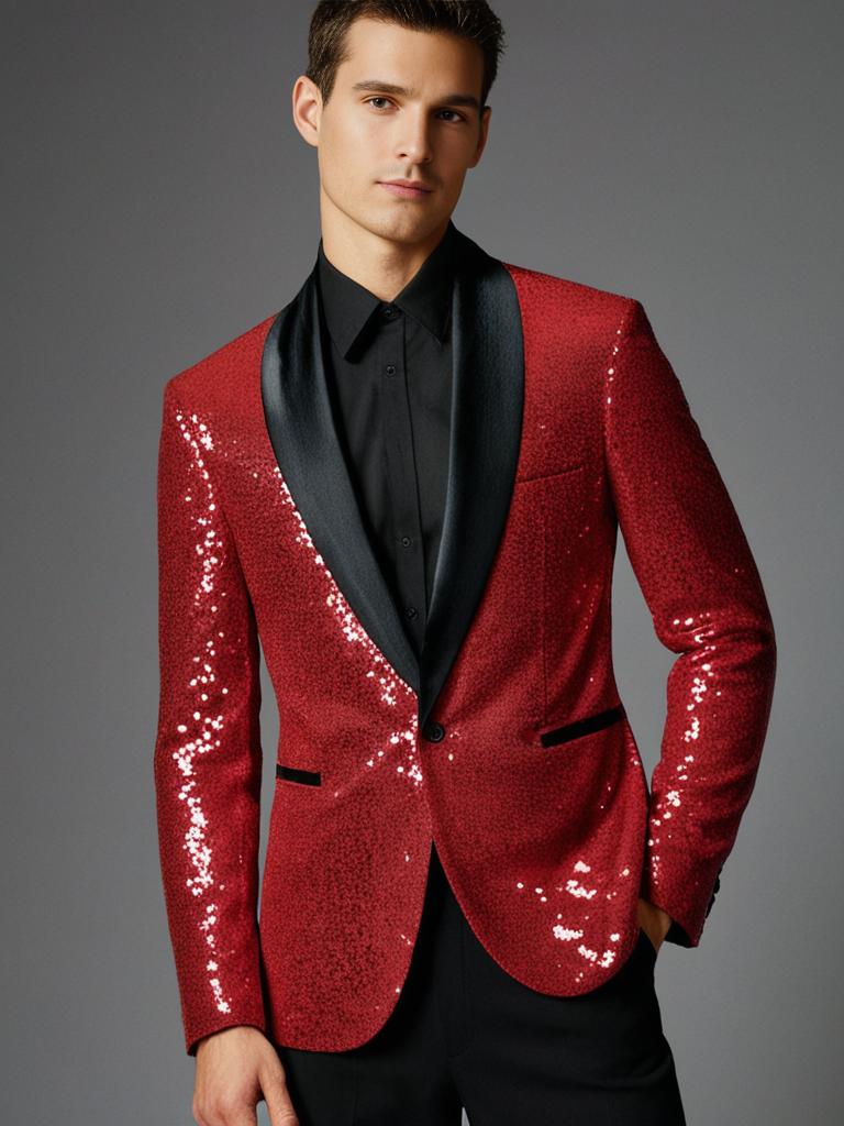 Herren Blazer Jacke Modern SlimFit