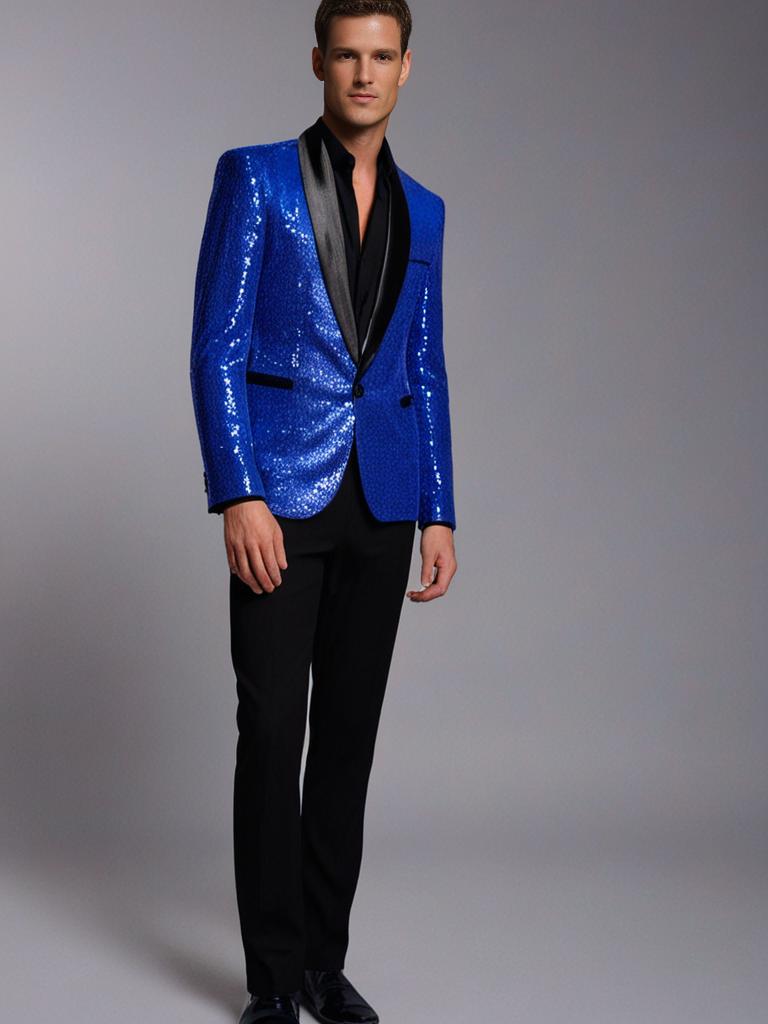 Herren Blazer Jacke Modern SlimFit