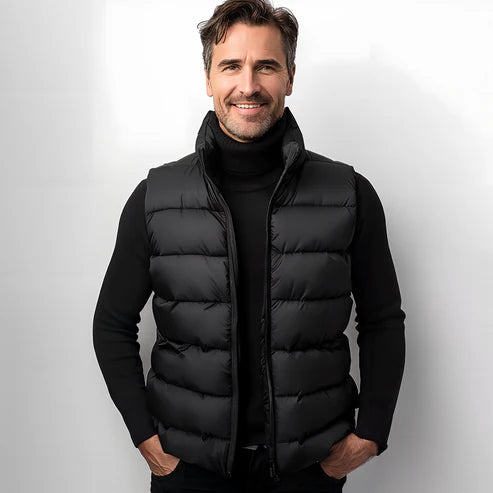 Maßgeschneiderte Herren Steppweste Elegance - BerlinGlamour