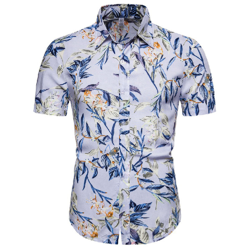 Herren Hemd Leinen Baumwolle Sommer Modern - BerlinGlamour