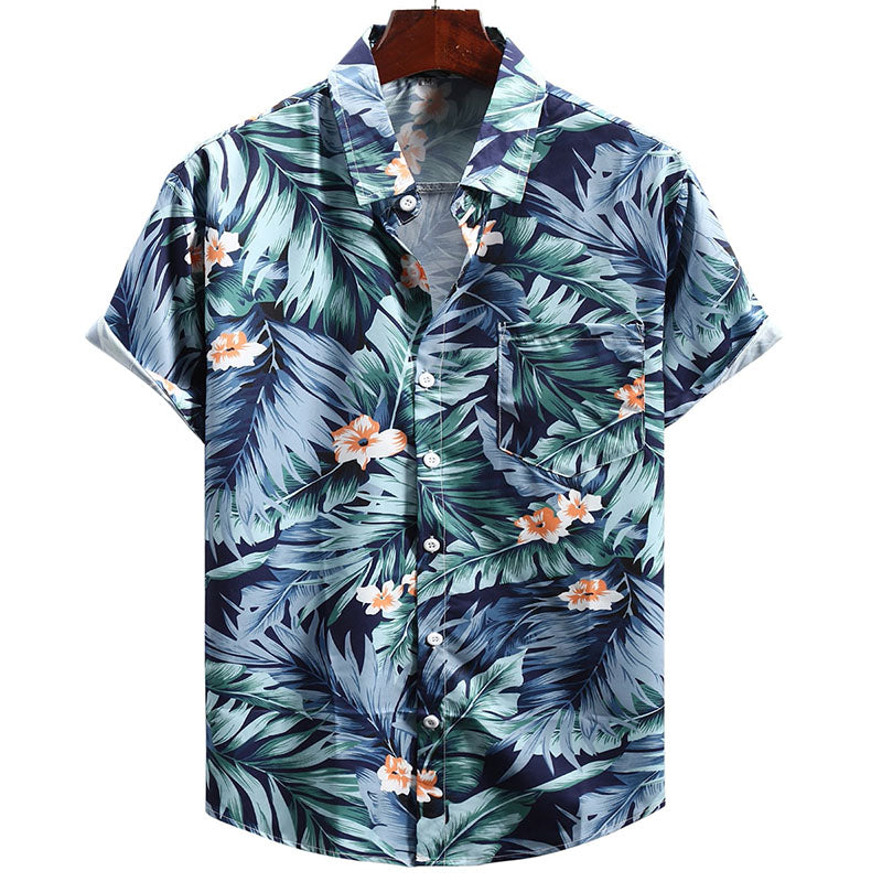 Hawaii Hemd Herren Kurzarm Modern Sommer - BerlinGlamour