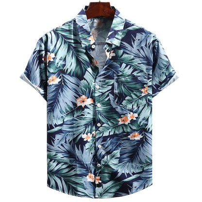 Hawaii Hemd Herren Kurzarm Modern Sommer - BerlinGlamour