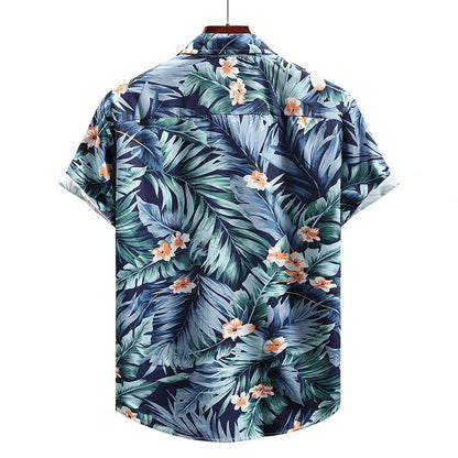 Hawaii Hemd Herren Kurzarm Modern Sommer