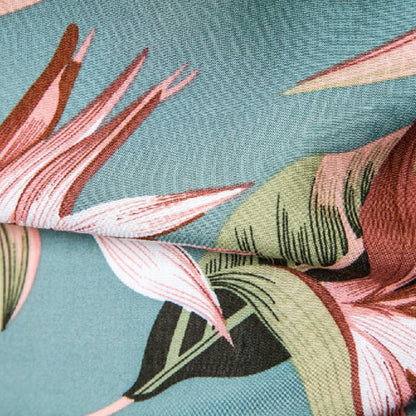 Urlaubshemd Herren Kurzarm Hemd Tropical Farben