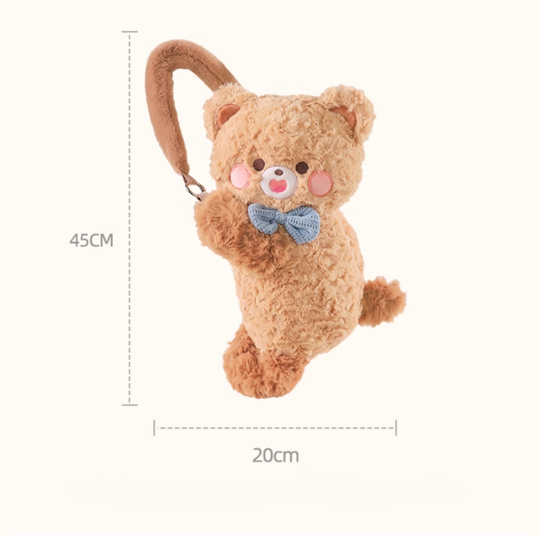 Plüsch Taschentuchbox Weich Kuschelbär