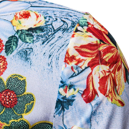 Herren Hemd Urlaubsshirt Leger mit Aufdruck