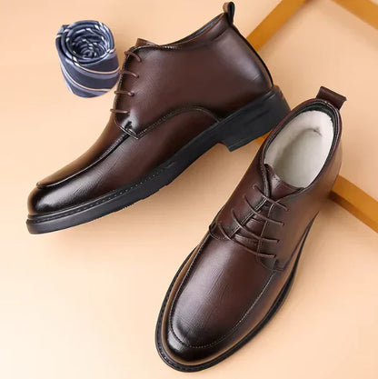 Vegane Schnürschuhe Echtlederoptik Damen Mode