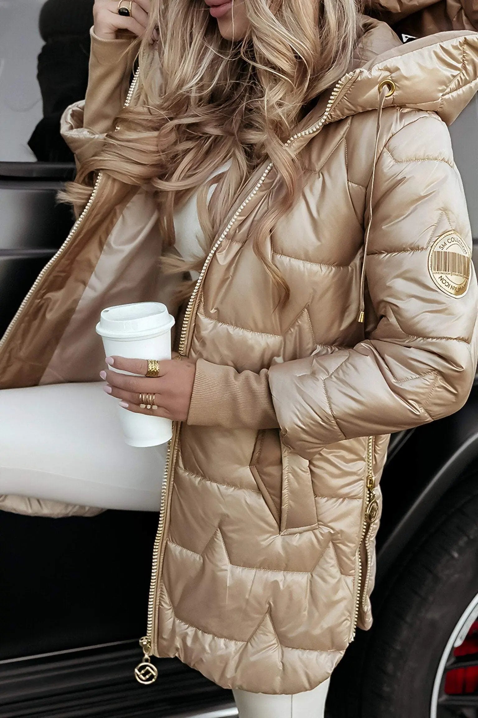 Emma | Pufferjacke mit Kapuze Zendoo.de