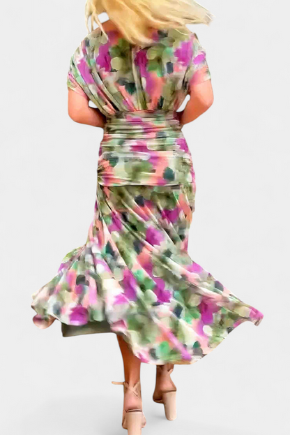 Elegante Off-Shoulder-Kleid Damen Abendrobe