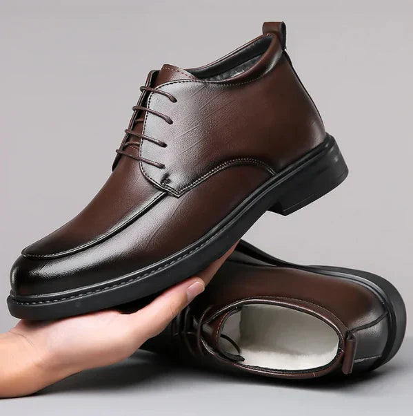 Vegane Schnürschuhe Echtlederoptik Damen Mode