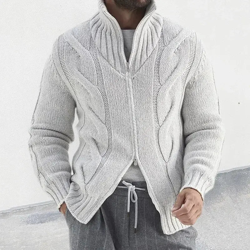 Herren Strickjacke Bequem Klassisch Modern