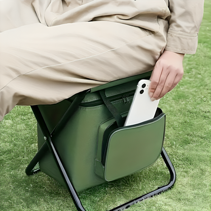 Tragbarer Klappstuhl mit Kühlbeutel für Outdoor