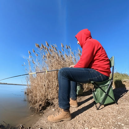 Tragbarer Klappstuhl mit Kühlbeutel für Outdoor