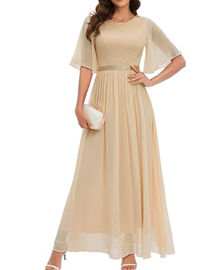 Abendkleid Isabella mit Spitze von BerlinGlamour