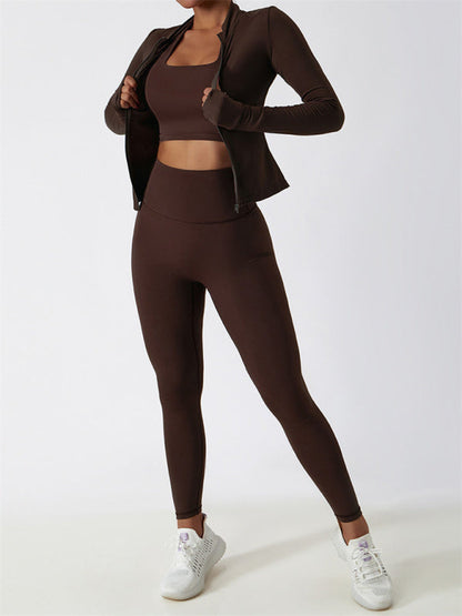 Sportliche Trainingsjacke Langarm Damen