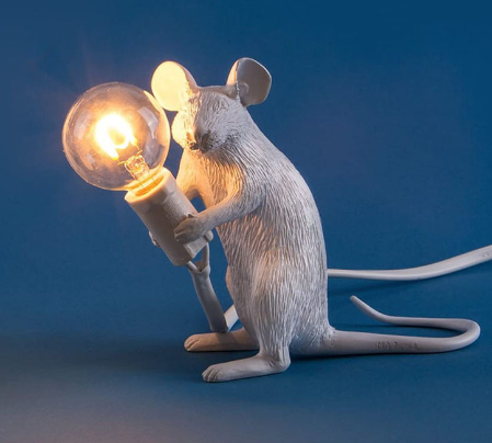 Mäuselampe Jerry Dekorlampe für Zuhause Modern