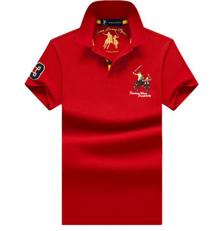 Herren Polo Shirt Sportlich Modern Slim Fit