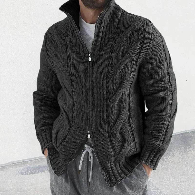 Herren Strickjacke Bequem Klassisch Modern