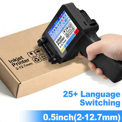 Tragbarer Tintenstrahldrucker Kompakt Reise Drucker Portable