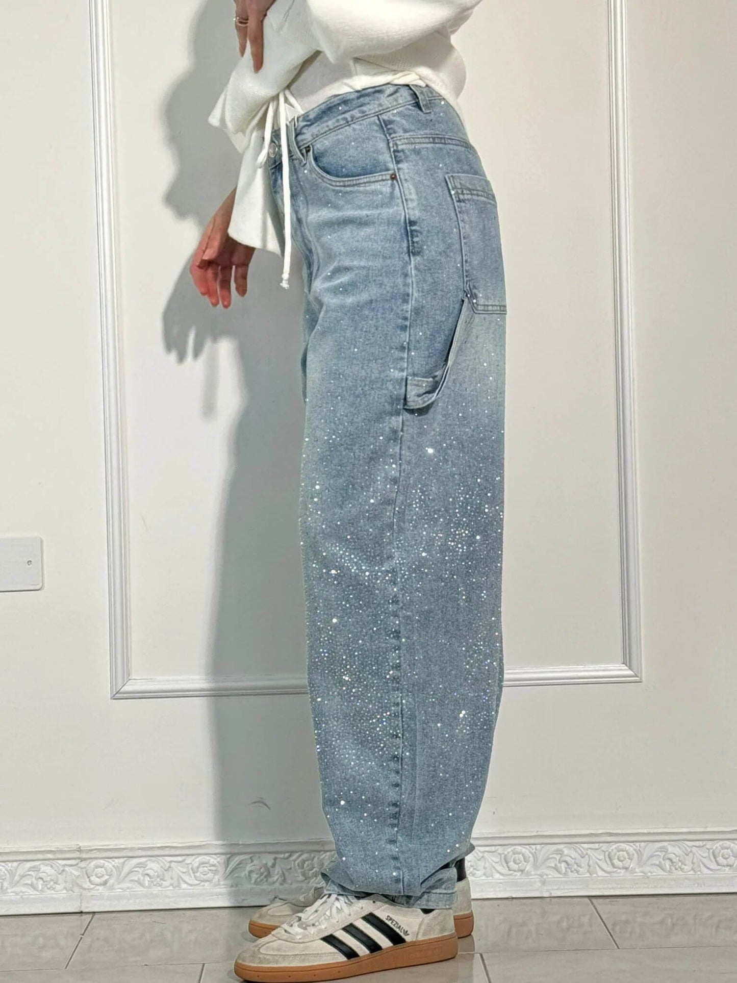 Damen Hosen Frühjahr Weite Bequem