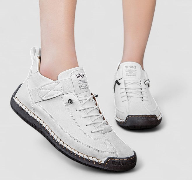 Damen Sneaker Lässig Schnürsenkel Bequem