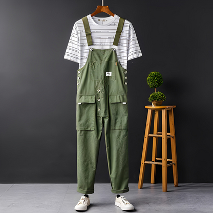 Damen-Overall Elegant Schick Schwarz
