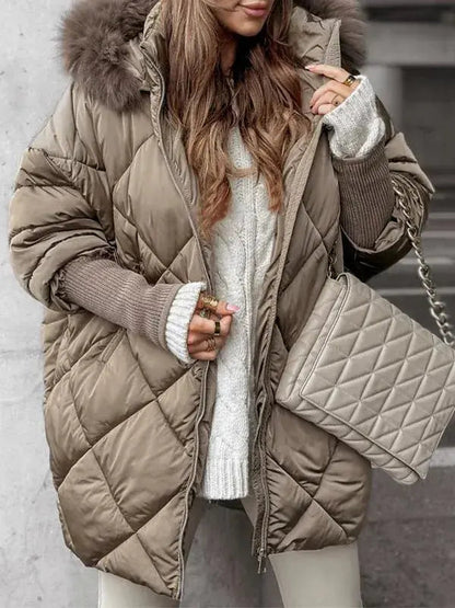 Warme Winter-Pufferjacke Damen Herren - BerlinGlamour
