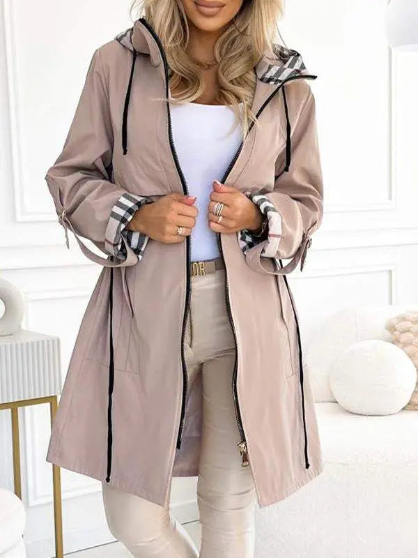 Stylische Kapuzenjacke Damen Modern - BerlinGlamour