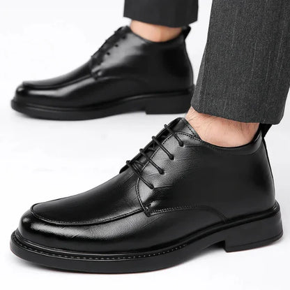 Vegane Schnürschuhe Echtlederoptik Damen Mode