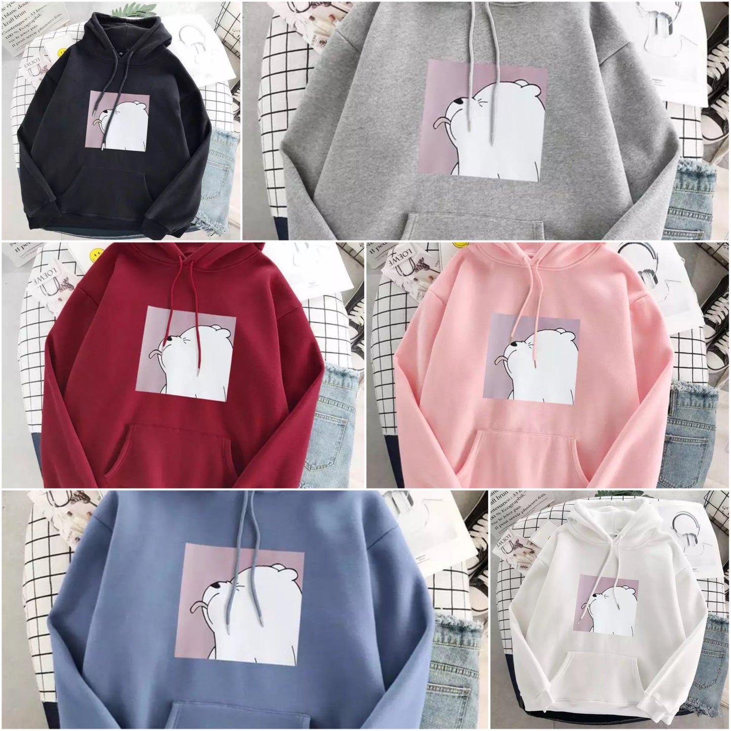 Oversize Kapuzenpulli Stylisch Groß