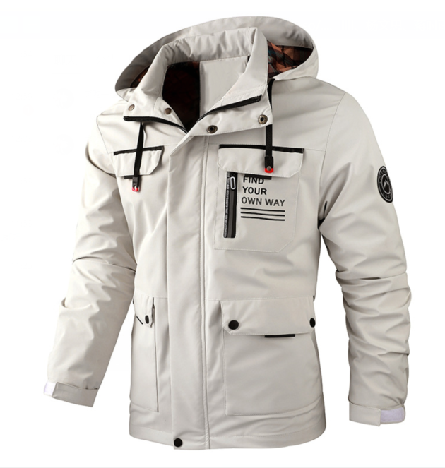 Herren Regenjacke Wasserdicht Leicht Winter - BerlinGlamour