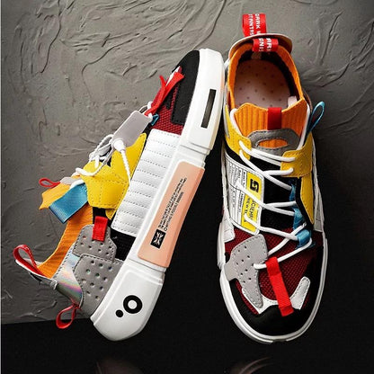 Farbenfrohe Sneaker Herren Sportlich - BerlinGlamour