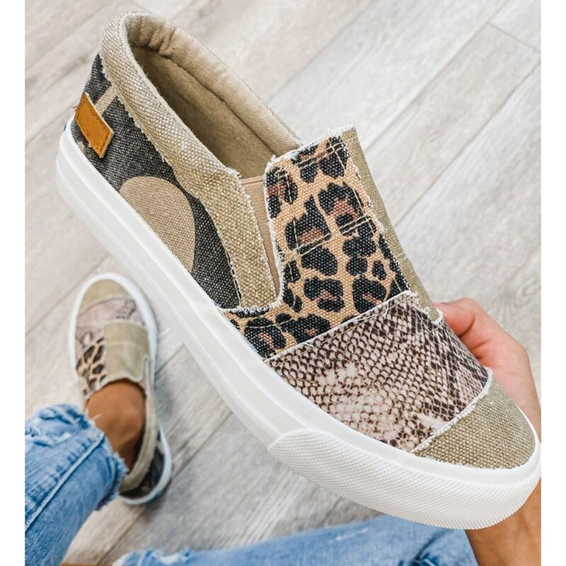 Damen Sneaker Niedriger Schaft Patch Design Frauen Schuhe