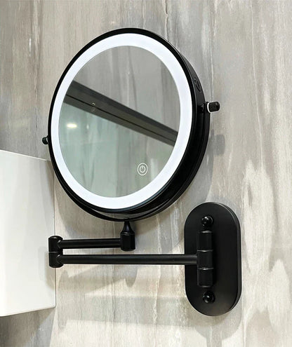 LED Make-up Spiegel Doppelseitig mit hellem Licht