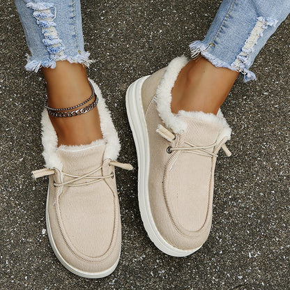 Damen Slip-On Schuhe Bequem Elegant
