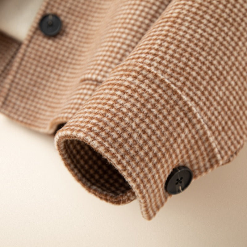 Eleganter Kaschmirmantel Damen Luxus Schwarz - BerlinGlamour
