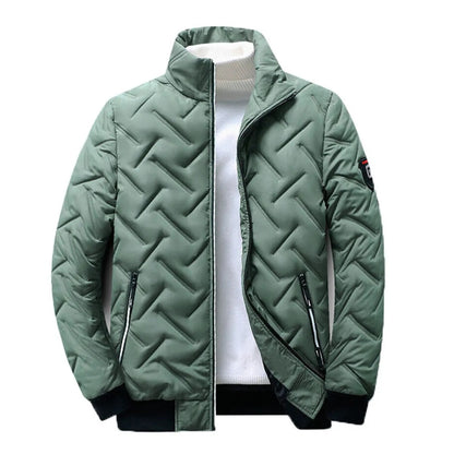 Herrenjacke Gewatteert Warm Winter