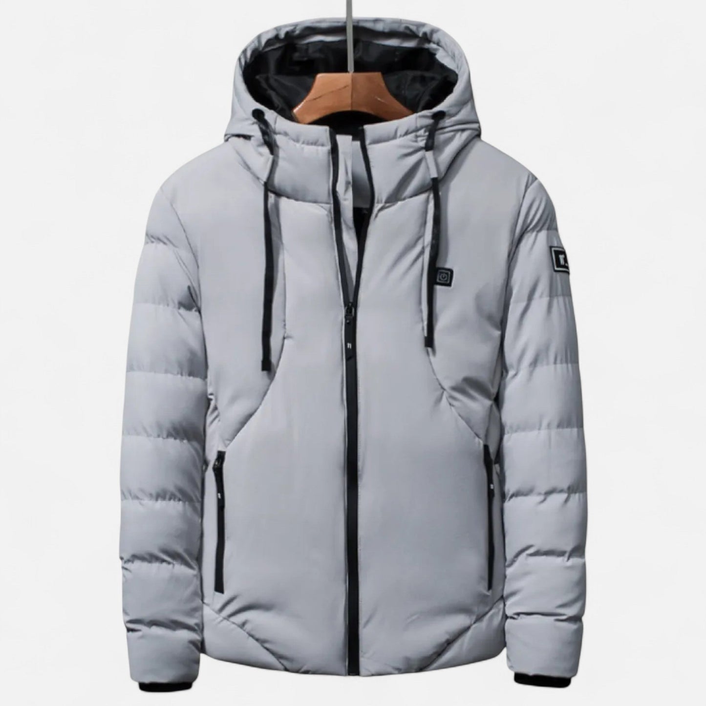 Herren Winterjacke Robust Steppjacke mit Kapuze
