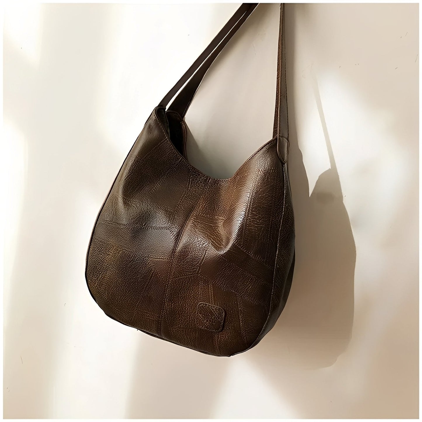 Lederhandtaschen Set Vintage Style Damen