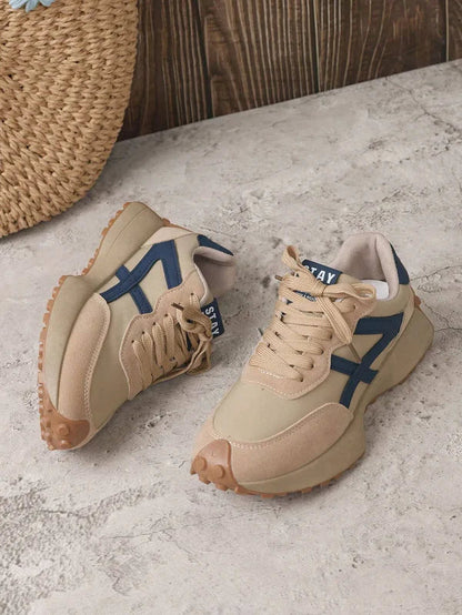 Damen Sneaker Chunky Stil Heidi Mode