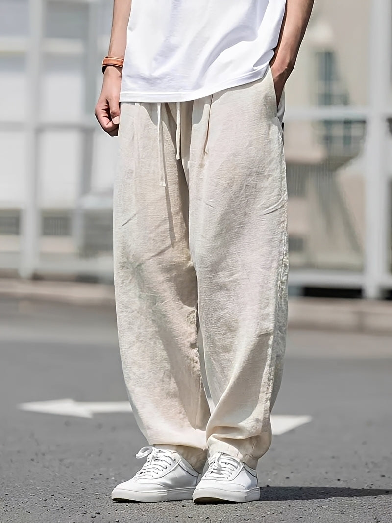 Herrenhose Gerade Geschnitten Bequem Weite - BerlinGlamour