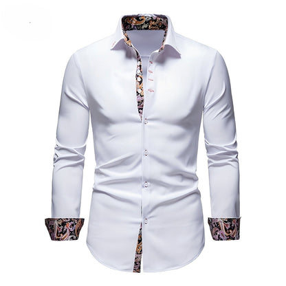 Elegantes Langarmhemd für Herren SlimFit
