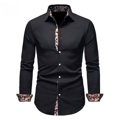 Elegantes Langarmhemd für Herren SlimFit