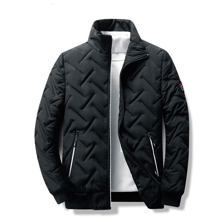 Herrenjacke Gewatteert Warm Winter