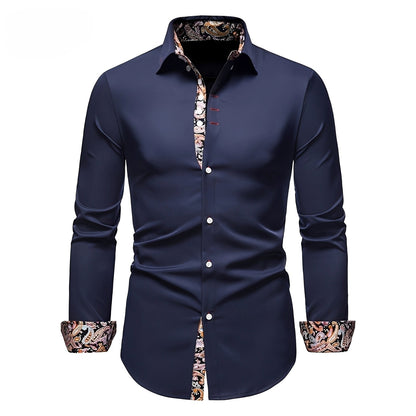 Elegantes Langarmhemd für Herren SlimFit