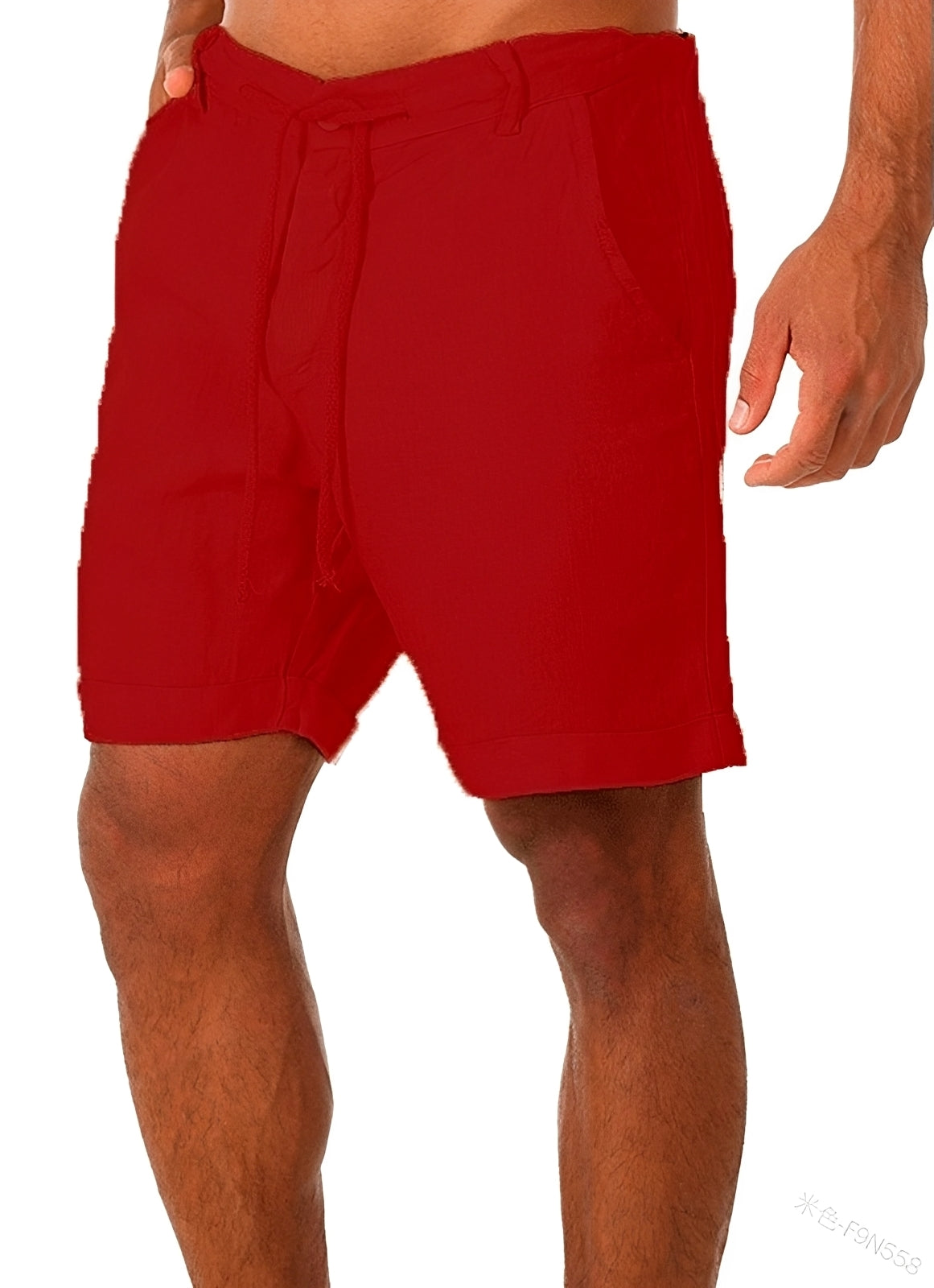 Herren Shorts Bequem Lässig Schnüren