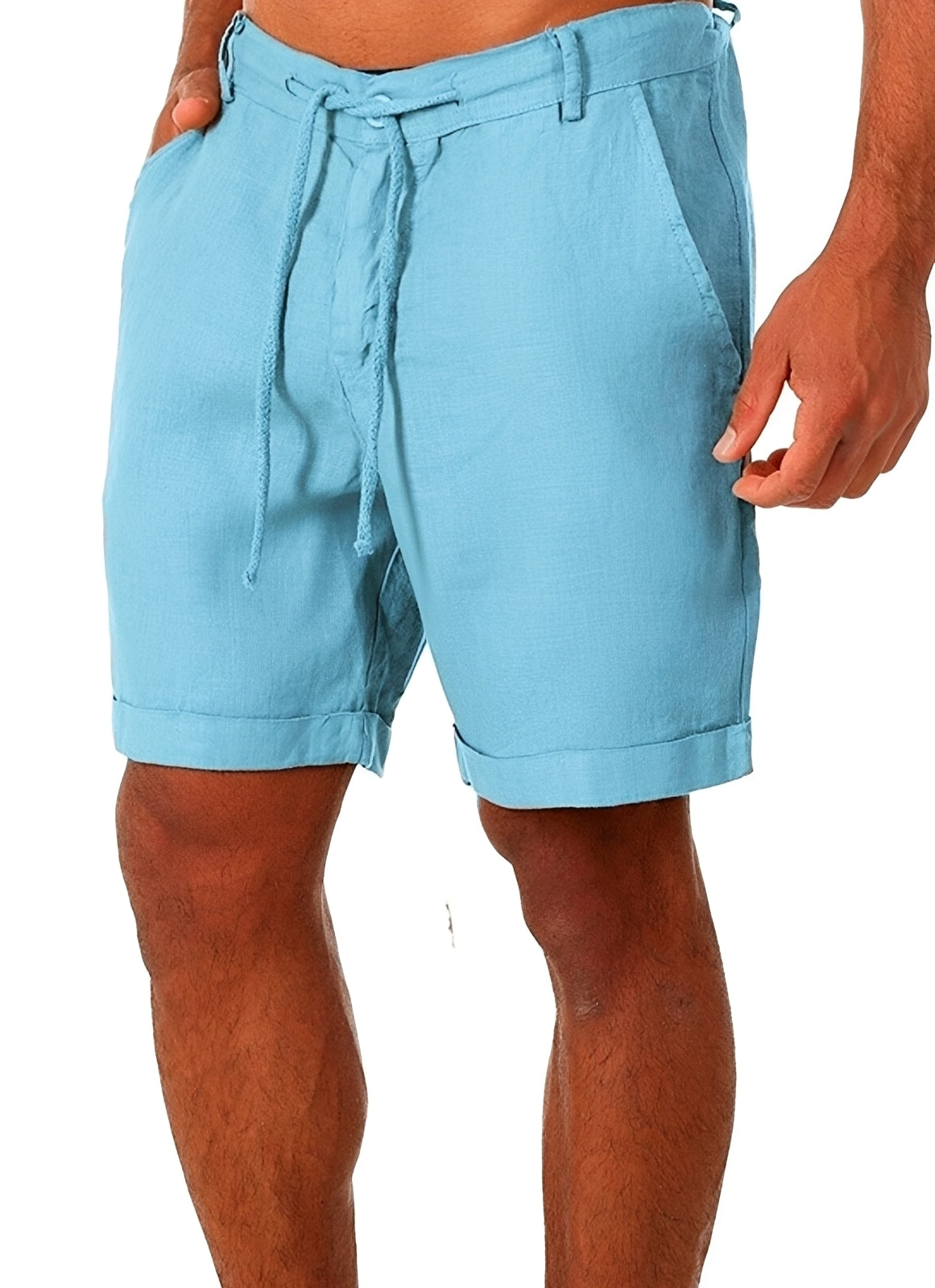 Herren Shorts Bequem Lässig Schnüren