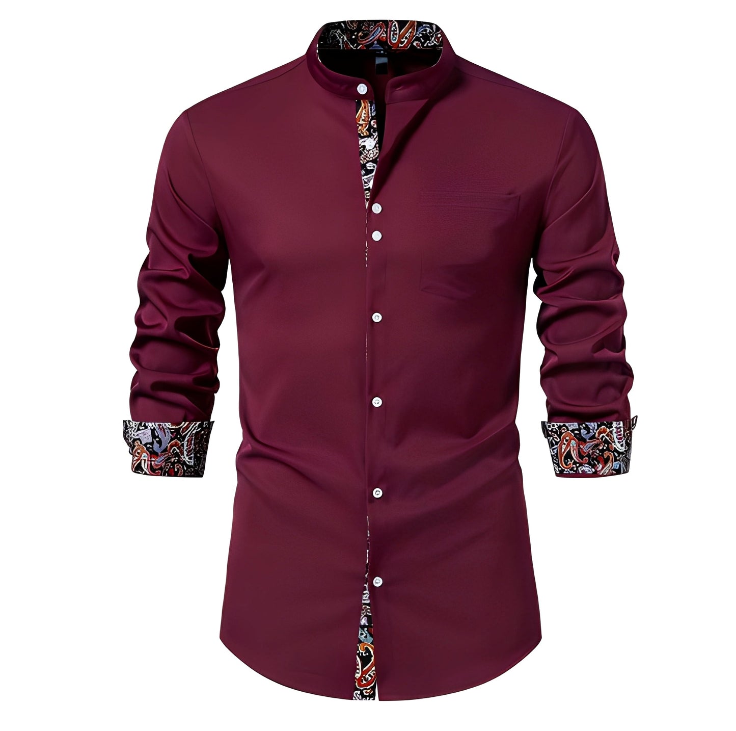 Elegantes Langarmhemd für Herren SlimFit